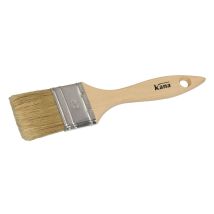 Pinceau Plat Brosse Radiateur 30mm Ciret Bat - Virole Acier Manche Bois - Peinture Aqueuse Et Solvant