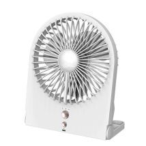 Ventilateur De Bureau Mini Rechargeable, Ventilateur De Table Portable Puissant Avec Batterie