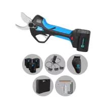 Kit Valigetta Forbice Potatura A Batteria Campagnola "stark Xm" Taglio 34 Mm 3 Batterie 14,4v 2,5ah, Caricabatterie, Kit Attrezzi, Fondina, Pietra 