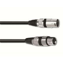 Omnitronic Xlr-kabel 3-polig, 20 M, Schwarz