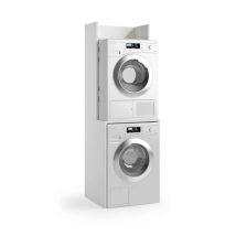 Terraneo Mobile Multiuso Per Lavatrice E Asciugatrice Bianco 65x58x195 Cm