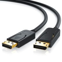 Csl Displayport Audio- & Video-kabel, Dp Monitor Kabel 4k 60hz Uhd Incl. Audio-übertragung - 2m