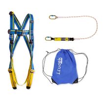 Irudek - Apeninos Absturzsicherungsgurt-kit - L/xl - Blau/gelb