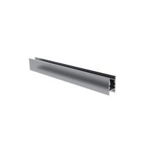 Profilo Illuminante Alu-swiss Per Striscia Led 6-8 Mm - Anodizzato Argento Profilo Led In Alluminio - 2 M