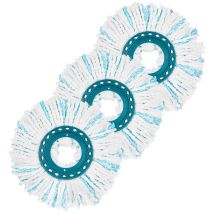 Cyslmuk - 3 Replacement Cleaning Discs, Compatible With Microfiber Mops, For All Floor Types