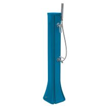 26x29x120cm Happy Go Formidra 23l Hd Polyethylen Solar Outdoor Dusche - Abnehmbare Handbrause, Mischbatterie Und Fußspülung