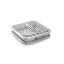 Plasticforte - Escurreplatos Cuadrado Plata , Escurreplatos Cuadrado Platafabricado En Plástico De Alta Resistenciaincluye Bandejacolor Platatiene 
