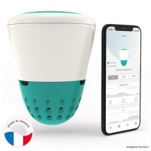 Ondilo – Analyseur D'Eau De Piscine Connecté – Testeur De Qualité Avec Kit De Calibration – Optimisation De L'Équilibre De L'Eau