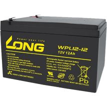 Long Wpl12-12 Wpl12-12 Bleiakku 12 V 12 Ah Blei-vlies (agm) (b X H X T) 151 X 93 X 98 Mm Flachstecke