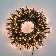 Luci Di Natale Catena 'tle' Con Led Ø 5 Mm Da Esterno Con Trasformatore -600 Led - 24.5 M / Multicolore