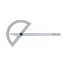 Winkelförderer 120 mm – 150 mm Lineal – Stahl – Teilung 0 bis 180° – gb120