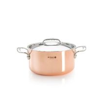 De Buyer - De Comprador Gemusetopf,cobre/acero Inoxidable Tapa, Prim