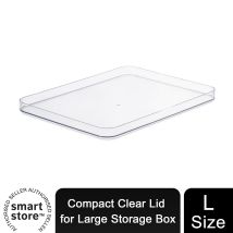 Smartstore - Compact Clear Lid For Large Storage Box, Bpa Free & Recycled Plastic