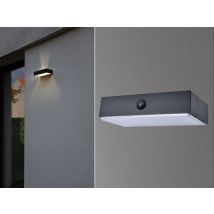 Lutec - Led Solar Wandleuchte Fadi Up And Down, Bewegungsmelder, Per App Steuerbar