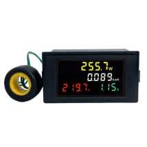 Voltímetro Digital Multifuncional De Alta Precisión, Indicador De Potencia De Ca, Medidor De Energía Actual (ca 220v).