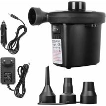 Volavo - Inflator Elektrische Luftpumpe, 2 In 1 Elektrischer Deflator, Schnelle Tragbare Luftpumpe, Elektrischer Inflator Mit 3 Düsen Für Luftmatratze