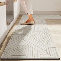 Tissu De Terre De Diatomées De Couleur Claire, 50 X 80 Cm Tapis De Cuisine, Facile À Nettoyer, Lavable, En Terre De Diatomées, Absorbant Et 