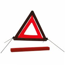 AUTOBEST – Triángulo de advertencia plegable homologado – Color rojo