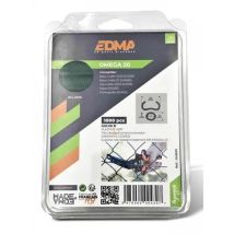 Edma Omega Graffette Zincate 1250 Pezzi Fissaggio Giardino