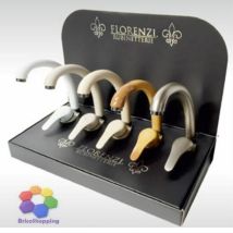 Rubinetto Cucina Lavello Bianco Terra Di Francia Fragranite Avena Satinato - Colore: Bianco