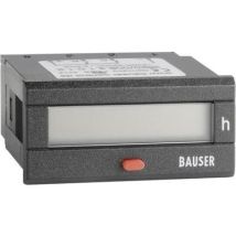 Bauser 3820/008.3.1.0.1.2-001 Contatore Digitale - Tecnologia Twin Tipo 3820 Contatore Ore Di Esercizio Con Contatore D