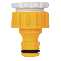 Hozelock - Attacco Per Rubinetto Filettato Esterno 1/2′′ E 3/4′′ 21 Mm E 26,5 Mm - Sfuso