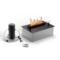 Planika – Quemador Senso de bioetanol – 4,5 horas de autonomía – Capacidad 1,3 litros – Uso interior – Sin humo