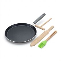 Set Chandeleur Crêpière - Elo - Ducato - Ø 26 Cm - 3 Utensili