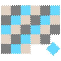 Littletom - 27 Piezas Alfombra Puzzle Para Bebés Y Niños - 30x30 Suelo Goma Eva Tapete Juego