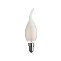 Lampada Filo Led Fiamma Stick Satinata E14- - 4.5w - 2700 °k Calda - 470 Lm - 35x123h - 5 Blister Airam