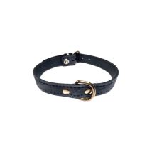 Collar Piel Labrado 15x350 Azul