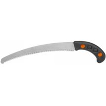 GT Garden – Sierra de poda con hoja curva de 32 cm – Acero templado SK5 – Mango antideslizante – Peso 455 g