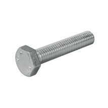 Vis À Métaux Tête Hexagonale Acier Zingué Blanc 8.8 Filetage Total 8x30mm Boîte De 200 Pièces - Stafa Trading