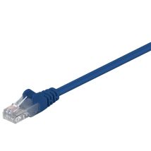 Goobay - Cat 5e Patchkabel, U/utp, Blau, Kupferkaschierter Aluminiumleiter (cca). Kabellänge 15 M