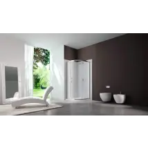 6 Series 1 Door Quadrant Shower Cubicle 900 X 900mm - Merlyn