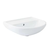 Jika - Lyra Plus - Waschtisch 55x45 Cm, Mit Überlauf, Weiß H8143820001091