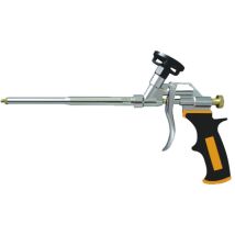 Pistola de silicona de metal reforzado – Aguja antiadherente – Adaptador incluido – 781198