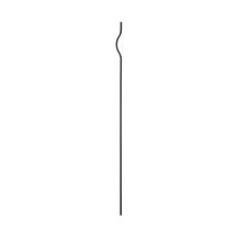 Tirador Para Mueble Brave 0452 - Negro Mate / L 1150 Cc 1120 Mm