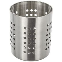 Zeller 27340 - Portautensili Da Cucina In Acciaio Inox, Ø 12 X 13 Cm