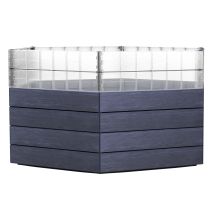 Garantia Ergo Letto Rialzato Turbo Xl 75 Wood, Incl. Sistema Di Risparmio Idrico Flora
