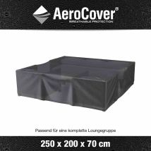 Aerocover Atmungsaktive Schutzhülle Für Tische Abdeckung Gartenmöbel 50x200x70
