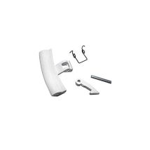 Gruppo maniglia dello sportello - 90458506 - Sèche-linge Candy ABNOGAM956, Sèche-linge IBERNA ABABI27CD, Sèche-linge Zerowatt ETDC8LGS