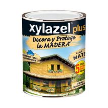 Vernice opaca per legno Xylazel Plus Decora Mate Oregon Pino 0,750L – Finitura opaca, 750 ml – Resistente agli agenti atmosferici