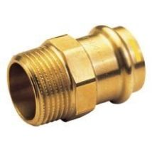 Adapternippel, Männlich, 15 X 1/2 Bronze B Press Gas