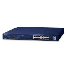 Planet 16-port 10/100/1000t 802.3at, Gsw-1820hp