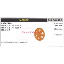 Coperchio Ruota Anteriore Mowox Rasaerba Tosaerba Tagliaerba Pm 4635s 044998