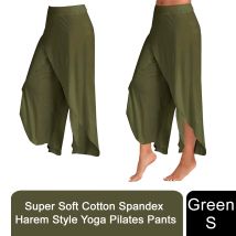 Aquarius – Super Soft Yoga Pants – 95% Rayon, 5% Spandex – Sizes S-XXXL – Ideal for Yoga, Pilates, Casual Wear