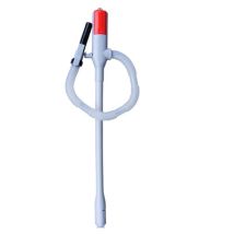 Qlima - Transparente/rote Siphonpumpe - Einfaches Betanken Von Tragbaren Öfen