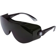 Gafas de protección de soldador ligeras y robustas – Protección UV 100% – Anti rasguños y anti vaho – Ajustables – EN 166 1-FT