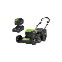 Cortacésped Autopropulsado De 48 V, 46 Cm, 3 En 1 Con Batería De 4 Ah – Jardines De 350 M² – Greenworks